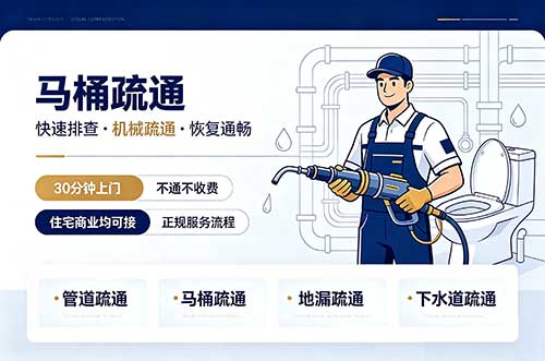 咸宁马桶疏通